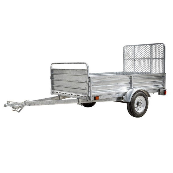 DK2 MMT5X7G-DUG 4.5 ft. x 7.5 ft. Single Axle Galvanized Multi-Utility Trailer (Drive-Up Gate Included)