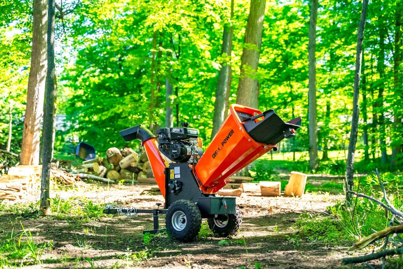 DK2 | OPC524 4-Inch 7 HP 208 CC Kinetic Drum Chipper