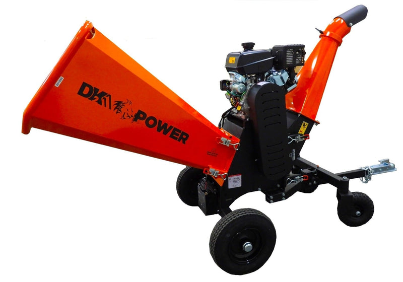 DK2 | OPC566E 6-Inch 14 HP 429 CC Kinetic Cyclonic Drum Chipper Shredder (Electric Start)