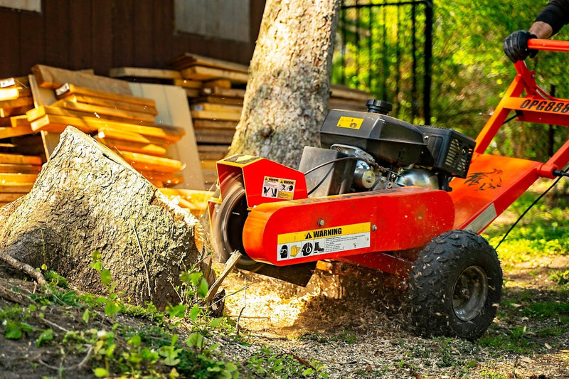 DK2 | OPG888E 14-Inch 14 HP 429 CC Electric Start Stump Grinder