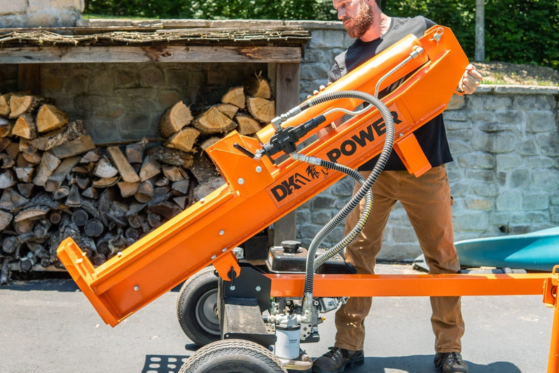 DK2 | OPS227 27-Ton 6.5 HP 196 CC Horizontal & Vertical Hydraulic Log Splitter