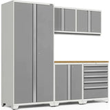 NewAge Pro 3.0 Series 6-Piece Cabinet Set With Tool Drawer, Base, Wall Cabinet and Locker