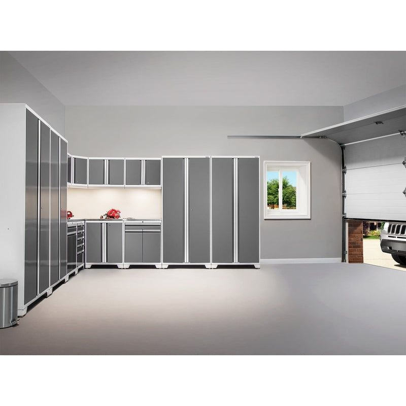 NewAge Pro Series 6 Piece Cabinet Set With Wall, Base Cabinets and Lockers