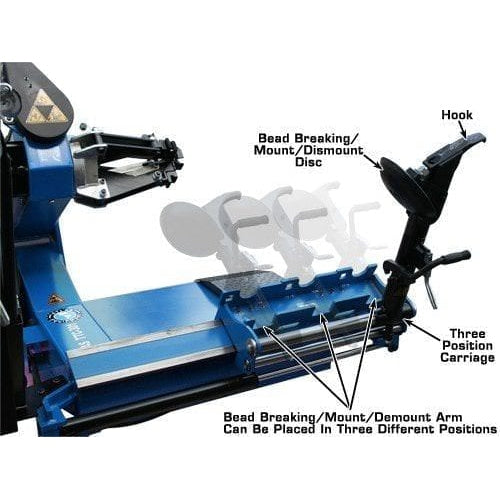 Atlas TTC301 Truck Tire Changer + WBT-210 Heavy Duty Wheel Balancer Combo