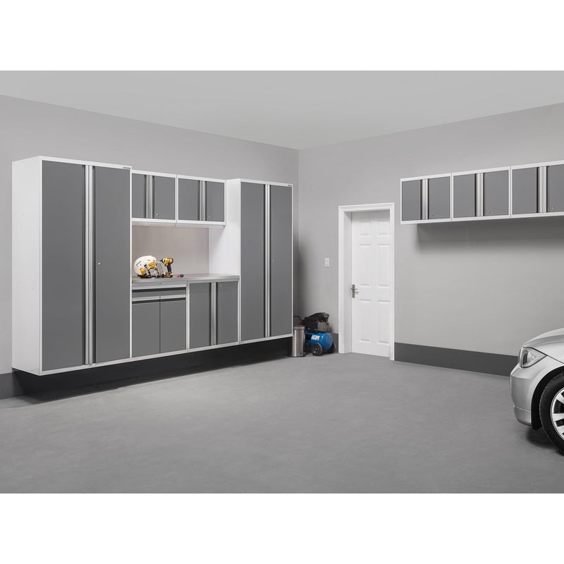 NewAge Pro Series 6 Piece Cabinet Set With Wall, Base Cabinets and Lockers