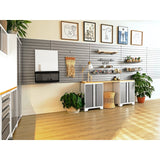 NewAge Bold Series 6 Piece Cabinet Set With Base, Wall Cabinets and 30 in. Lockers